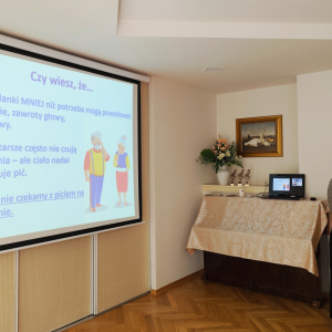 Prelekcja dotycząca nawadniania organizmu