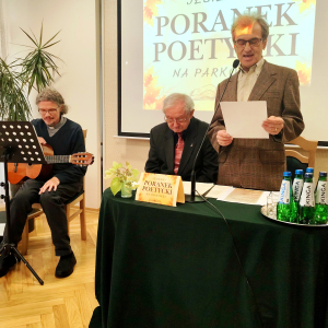 Jesienny poranek poetycki na Parkowej
