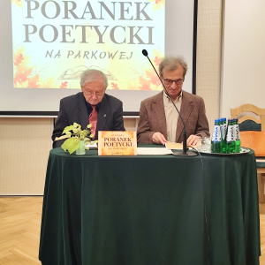 Jesienny poranek poetycki na Parkowej