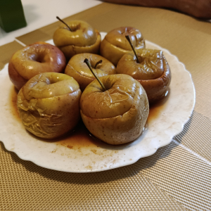 Pieczone jabłka