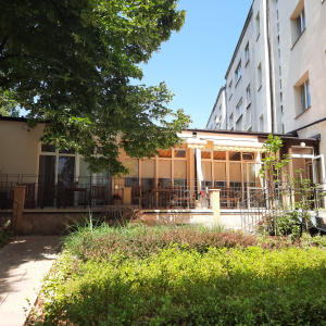 Letnie patio w DPS